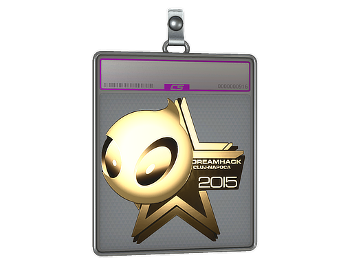 Sticker Slab | Team Dignitas (Gold) | Cluj-Napoca 2015