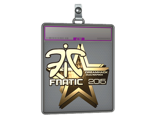 Sticker Slab | Fnatic (Gold) | Cluj-Napoca 2015