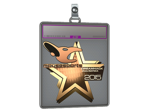 Sticker Slab | mousesports (Gold) | Cluj-Napoca 2015