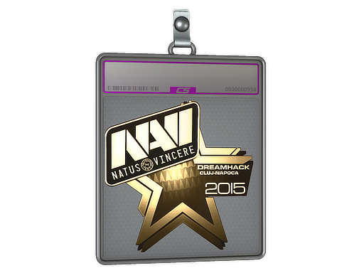 Sticker Slab | Natus Vincere (Gold) | Cluj-Napoca 2015