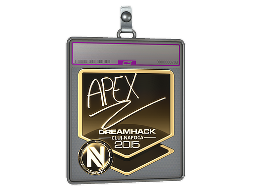 Sticker Slab | apEX (Gold) | Cluj-Napoca 2015