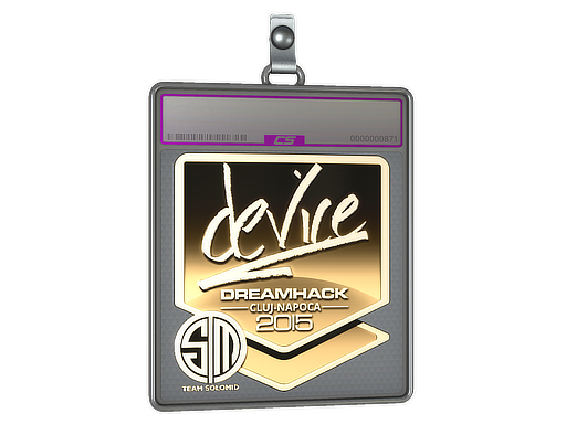 Sticker Slab | device (Gold) | Cluj-Napoca 2015