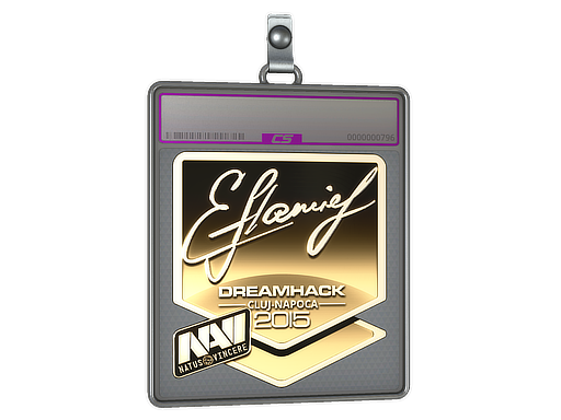 Sticker Slab | flamie (Gold) | Cluj-Napoca 2015