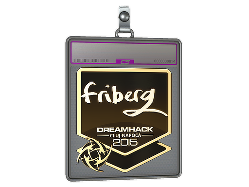 Sticker Slab | friberg (Gold) | Cluj-Napoca 2015
