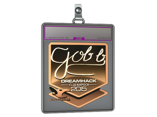 Sticker Slab | gob b (Gold) | Cluj-Napoca 2015