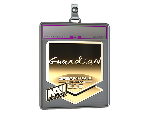 Sticker Slab | GuardiaN (Gold) | Cluj-Napoca 2015