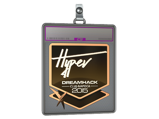 Sticker Slab | Hyper (Gold) | Cluj-Napoca 2015