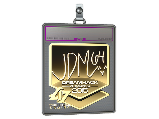 Sticker Slab | jdm64 (Gold) | Cluj-Napoca 2015