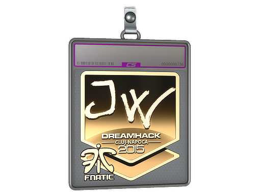 Sticker Slab | JW (Gold) | Cluj-Napoca 2015