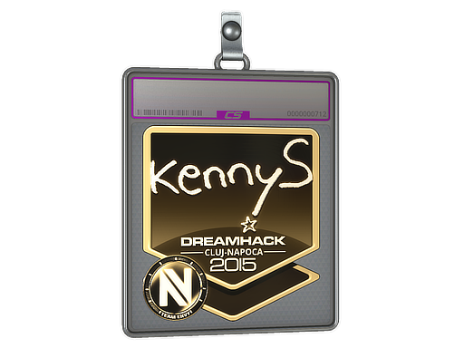 Sticker Slab | kennyS (Gold) | Cluj-Napoca 2015