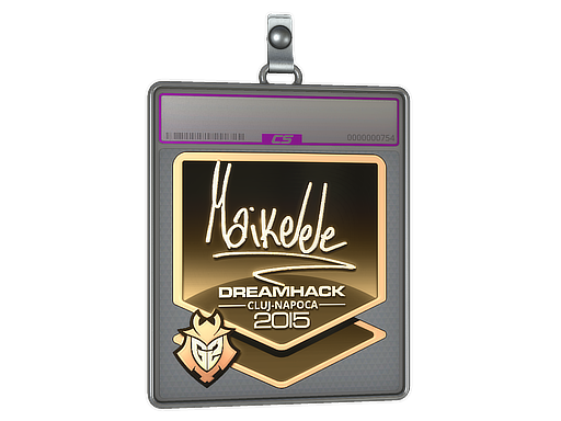 Sticker Slab | Maikelele (Gold) | Cluj-Napoca 2015