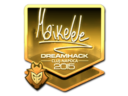 Sticker | Maikelele (Gold) | Cluj-Napoca 2015