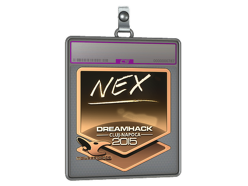 Sticker Slab | nex (Gold) | Cluj-Napoca 2015