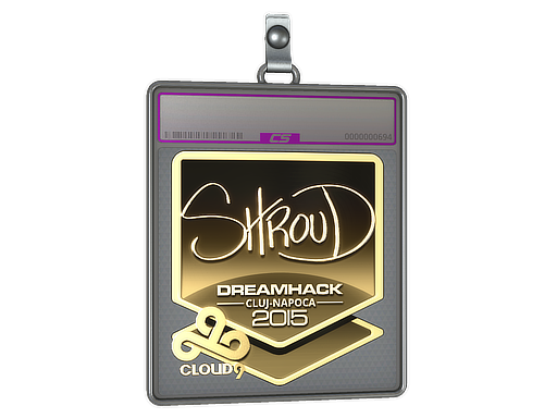 Sticker Slab | shroud (Gold) | Cluj-Napoca 2015