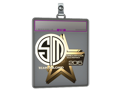 Sticker Slab | Team SoloMid (Gold) | Cluj-Napoca 2015