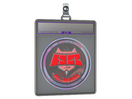 Sticker Slab | HellRaisers (Holo) | Cologne 2014