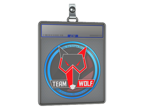 Sticker Slab | MTS GameGod Wolf | Cologne 2014