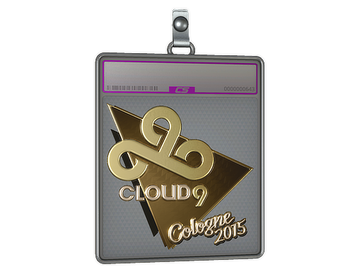 Sticker Slab | Cloud9 G2A (Gold) | Cologne 2015