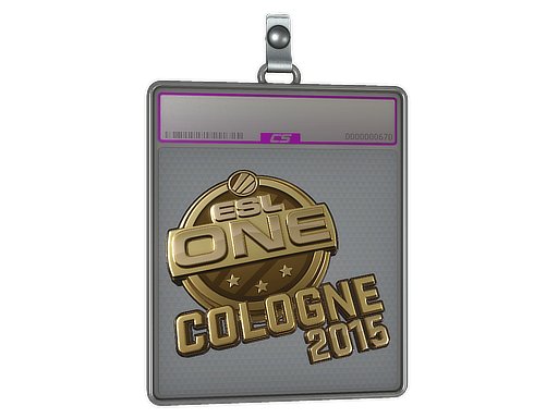 Sticker Slab | ESL (Gold) | Cologne 2015