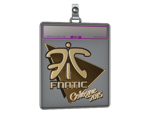 Sticker Slab | Fnatic (Gold) | Cologne 2015