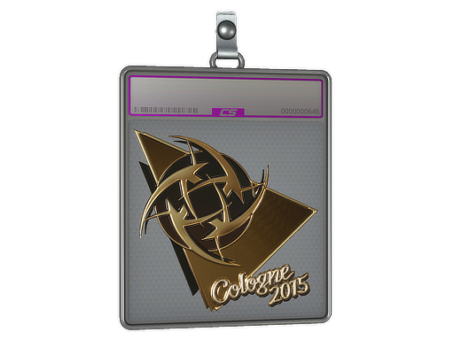 Sticker Slab | Ninjas in Pyjamas (Gold) | Cologne 2015