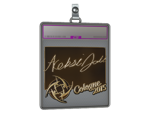 Sticker Slab | allu (Gold) | Cologne 2015