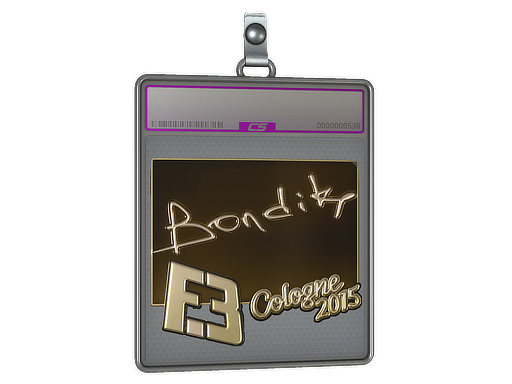 Sticker Slab | bondik (Gold) | Cologne 2015