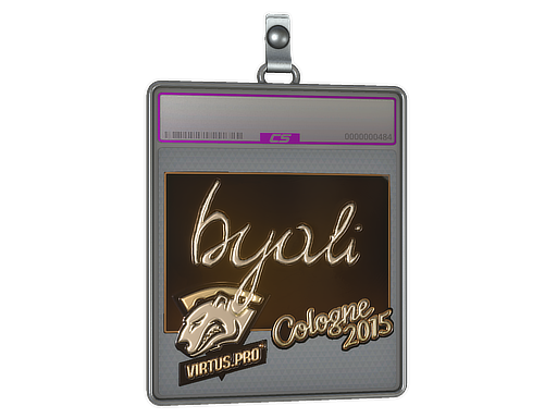 Sticker Slab | byali (Gold) | Cologne 2015