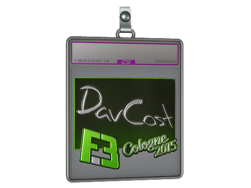 Sticker Slab | DavCost (Foil) | Cologne 2015