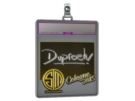 Sticker Slab | dupreeh (Foil) | Cologne 2015