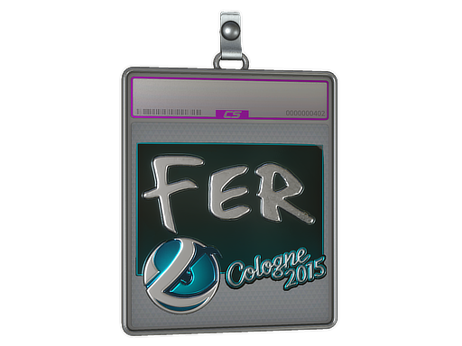 Sticker Slab | fer (Foil) | Cologne 2015
