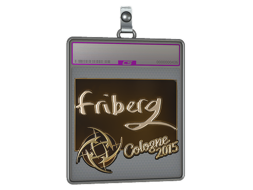 Sticker Slab | friberg (Gold) | Cologne 2015