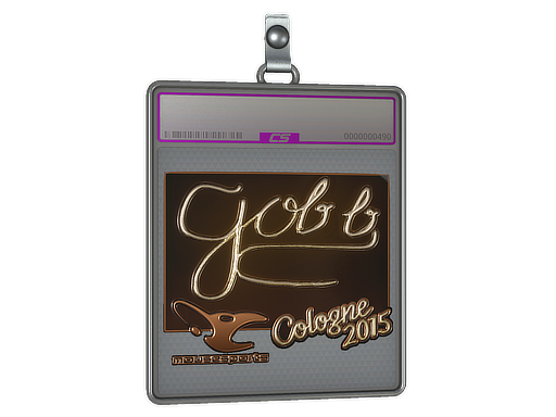 Sticker Slab | gob b (Gold) | Cologne 2015
