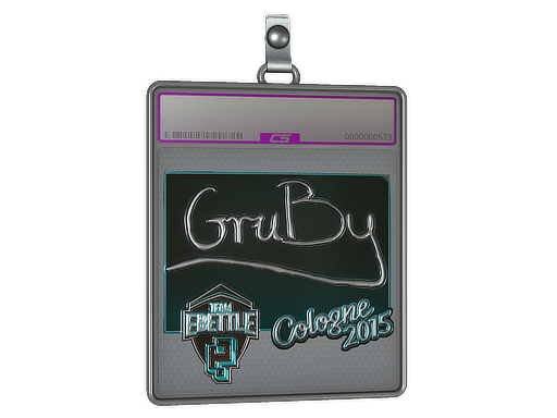 Sticker Slab | GruBy (Foil) | Cologne 2015