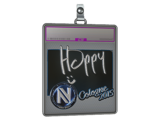 Sticker Slab | Happy (Foil) | Cologne 2015