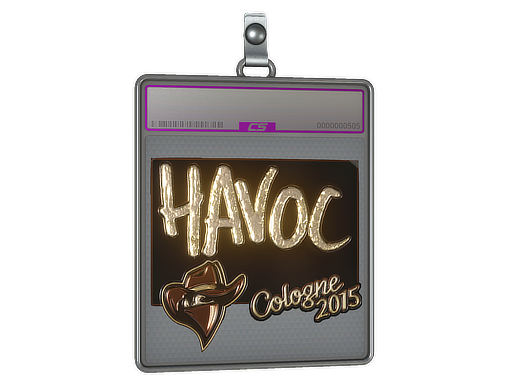 Sticker Slab | Havoc (Gold) | Cologne 2015