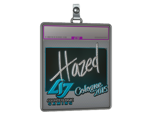 Sticker Slab | hazed (Foil) | Cologne 2015