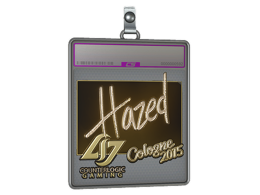 Sticker Slab | hazed (Gold) | Cologne 2015