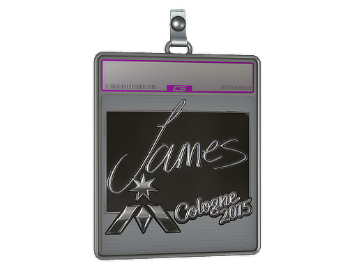 Sticker Slab | James (Foil) | Cologne 2015