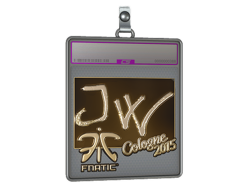 Sticker Slab | JW (Gold) | Cologne 2015