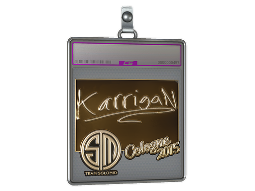 Sticker Slab | karrigan (Gold) | Cologne 2015