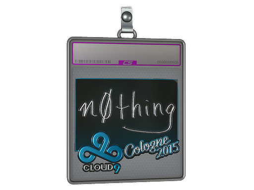 Sticker Slab | n0thing (Foil) | Cologne 2015