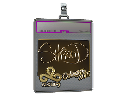 Sticker Slab | shroud (Gold) | Cologne 2015