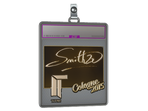 Sticker Slab | SmithZz (Gold) | Cologne 2015