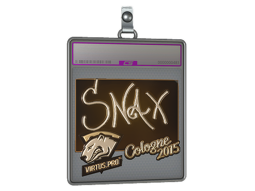 Sticker Slab | Snax (Gold) | Cologne 2015