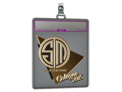 Sticker Slab | Team SoloMid (Gold) | Cologne 2015