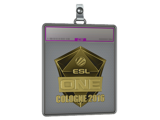 Sticker Slab | ESL (Gold) | Cologne 2016
