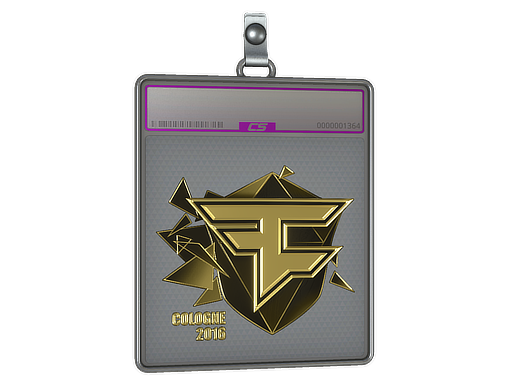 Sticker Slab | FaZe Clan (Gold) | Cologne 2016