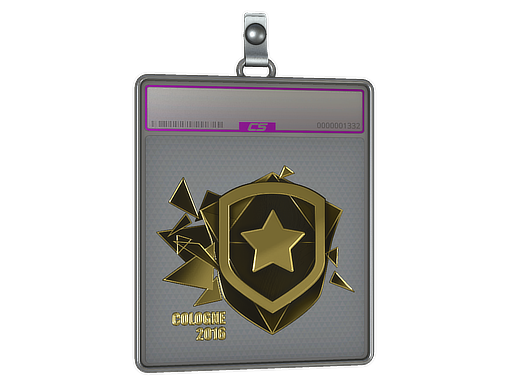 Sticker Slab | Gambit Gaming (Gold) | Cologne 2016