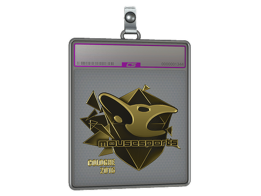 Sticker Slab | mousesports (Gold) | Cologne 2016